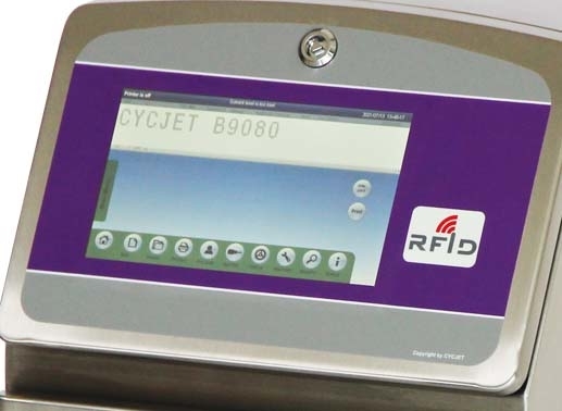 CYCJET B9080 산업용 잉크젯 프린터 / 잉크젯은 코드화 기계 1을 1회분으로 처리합니다