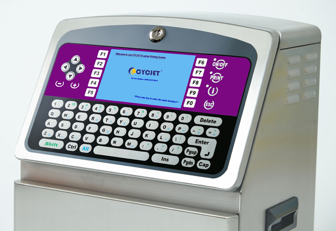CYCJET BW3020 잉크젯 프린터 산업적 흰색 잉크 모델 / 배취 코드 프린터 1